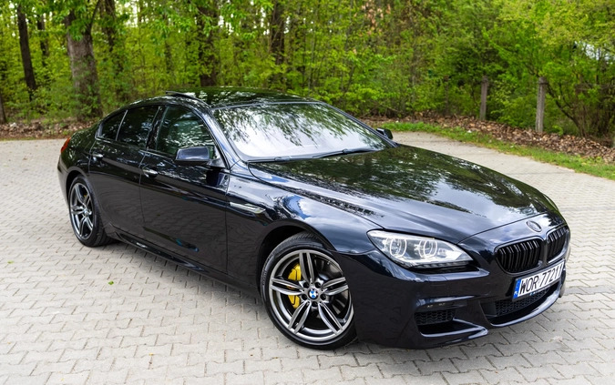 BMW Seria 6 cena 124800 przebieg: 126250, rok produkcji 2014 z Rydułtowy małe 742
